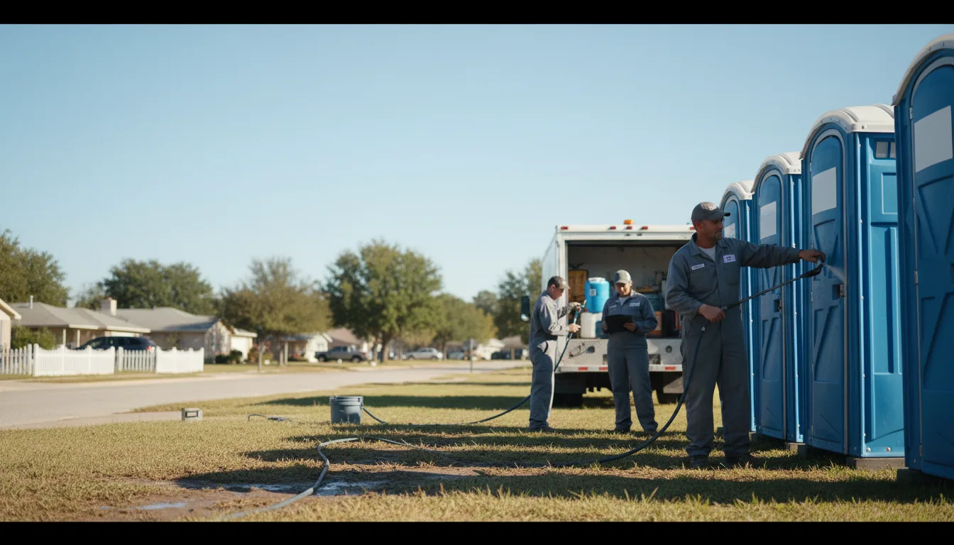 Long-Term Portable Toilet Rental in Brocton, IL near me